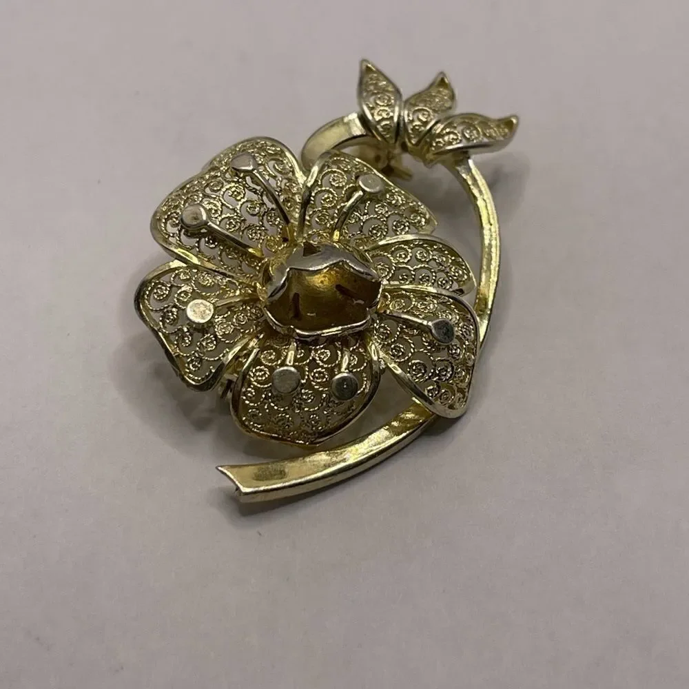 Vintage sterling German brooch